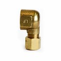 Atc 1/4 in. Compression X 1/4 in. D FPT Brass 90 Degree Elbow 6JC121010711037